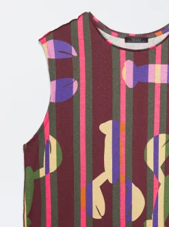 Printed Midi Dress|Parfois Store