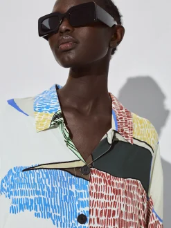 Printed Shirt Dress|Parfois New