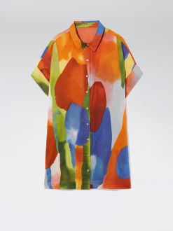 Printed Shirt Dress|Parfois Flash Sale