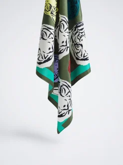 Printed Square Neckerchief|Parfois Outlet