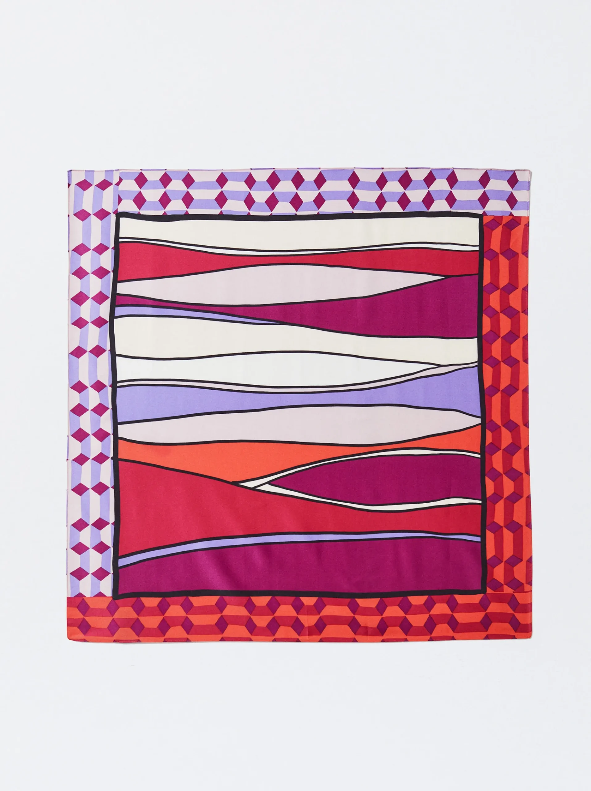 Printed Square Neckerchief|Parfois Fashion
