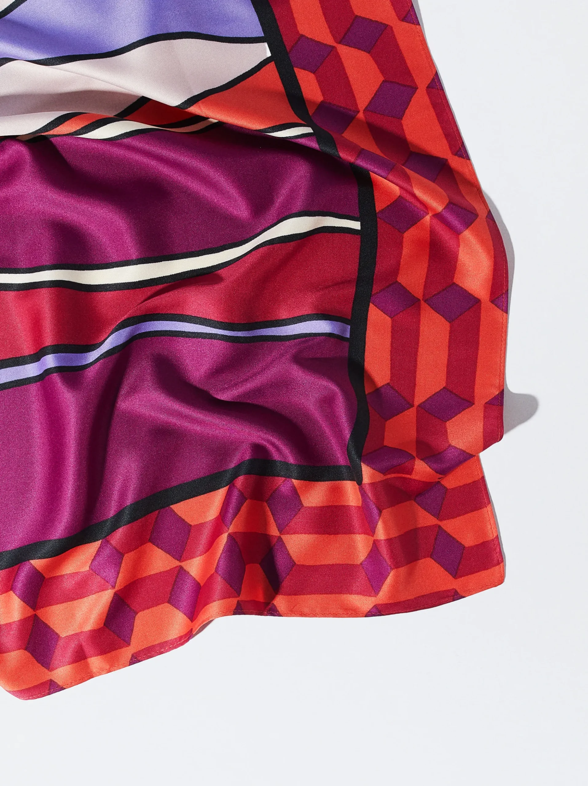 Printed Square Neckerchief|Parfois Fashion
