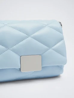 Quilted Crossbody Bag With Chain|Parfois Best Sale