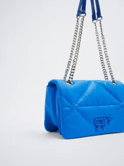 Quilted Crossbody Bag With Chain|Parfois New