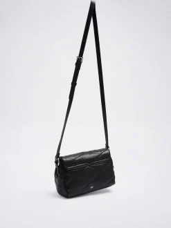 Quilted Crossbody Bag With Chain|Parfois Clearance
