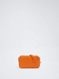 Quilted Crossbody Bag With Chain|Parfois Outlet