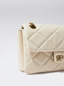 Quilted Crossbody Bag With Chain|Parfois Online
