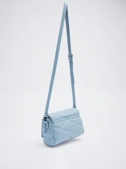 Quilted Crossbody Bag With Chain|Parfois Fashion