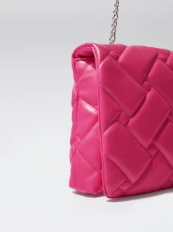 Quilted Crossbody Bag With Chain|Parfois Cheap