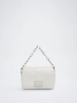 Quilted Crossbody Bag With Chain|Parfois Cheap
