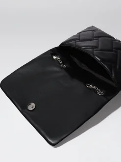 Quilted Crossbody Bag With Chain|Parfois Clearance