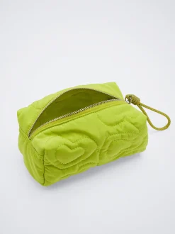 Quilted Nylon Toiletry Bag|Parfois Online