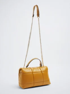 Quilted Shoulder Bag With Chain|Parfois Cheap