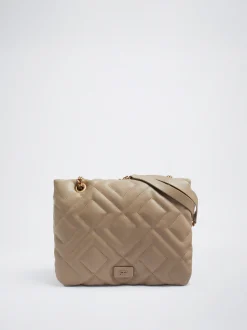Quilted Shoulder Bag With Chain|Parfois Best