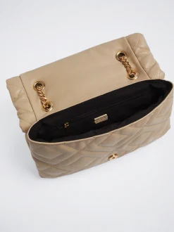 Quilted Shoulder Bag With Chain|Parfois Best