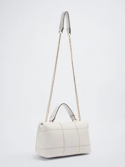 Quilted Shoulder Bag With Chain|Parfois Sale