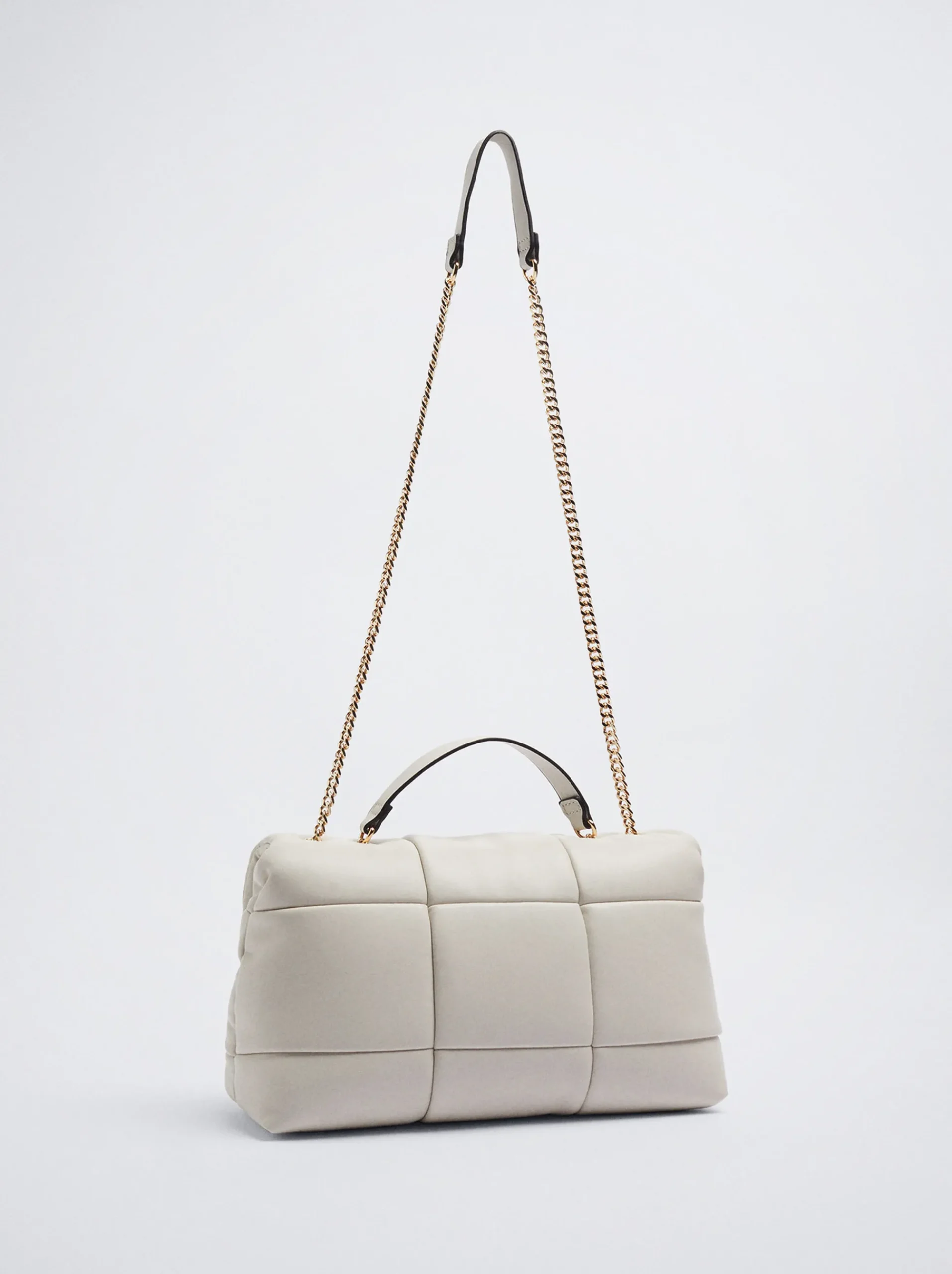 Quilted Shoulder Bag With Chain|Parfois Sale
