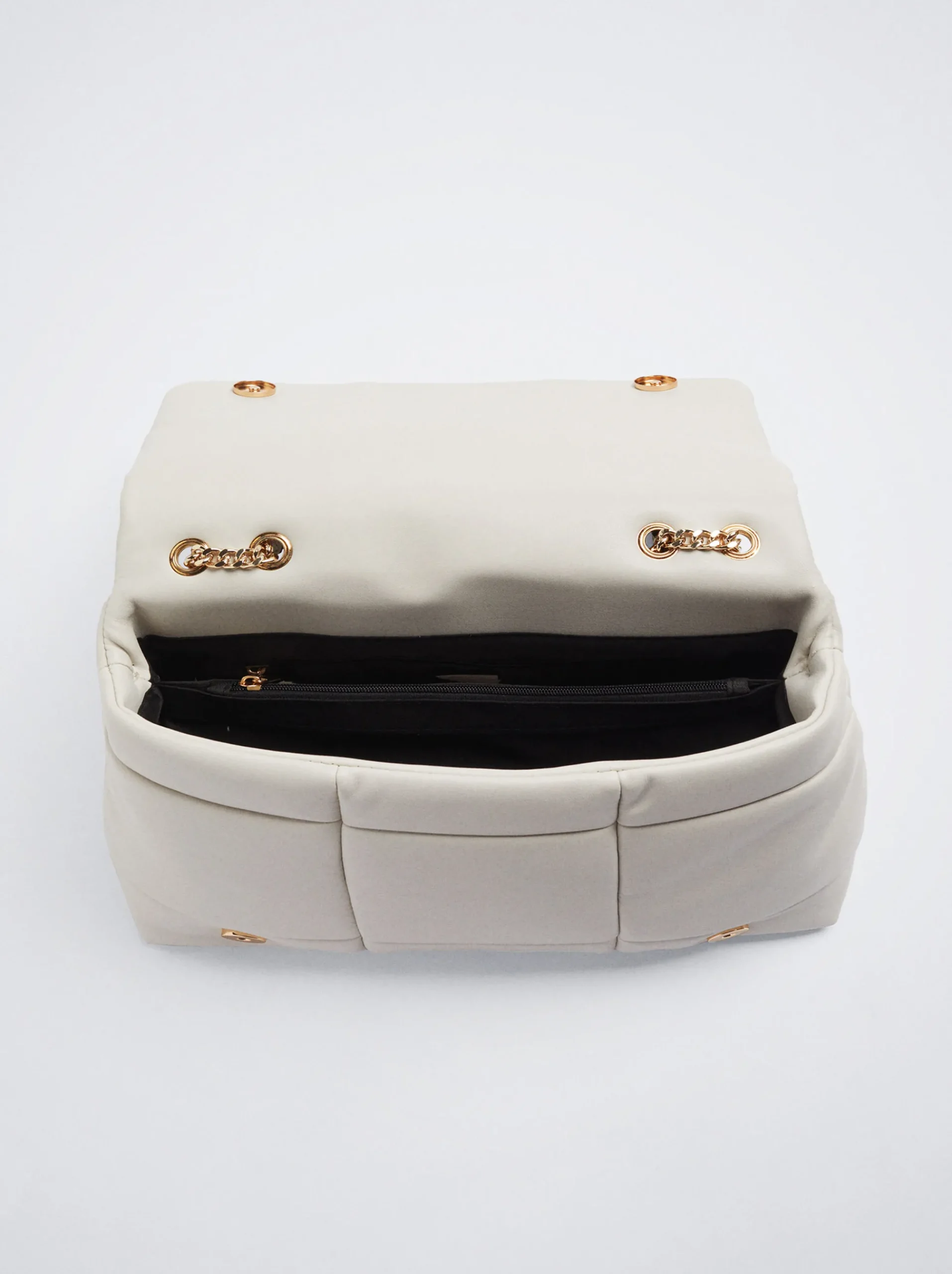 Quilted Shoulder Bag With Chain|Parfois Sale