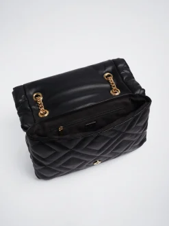 Quilted Shoulder Bag With Chain|Parfois Outlet