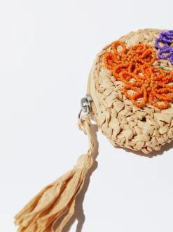 Raffia Coin Purse|Parfois Clearance