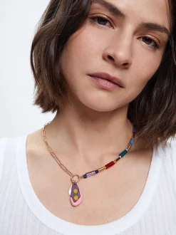 Resin Chain Necklace|Parfois Online