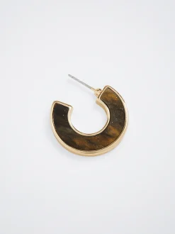 Resin Hoop Earrings|Parfois Fashion