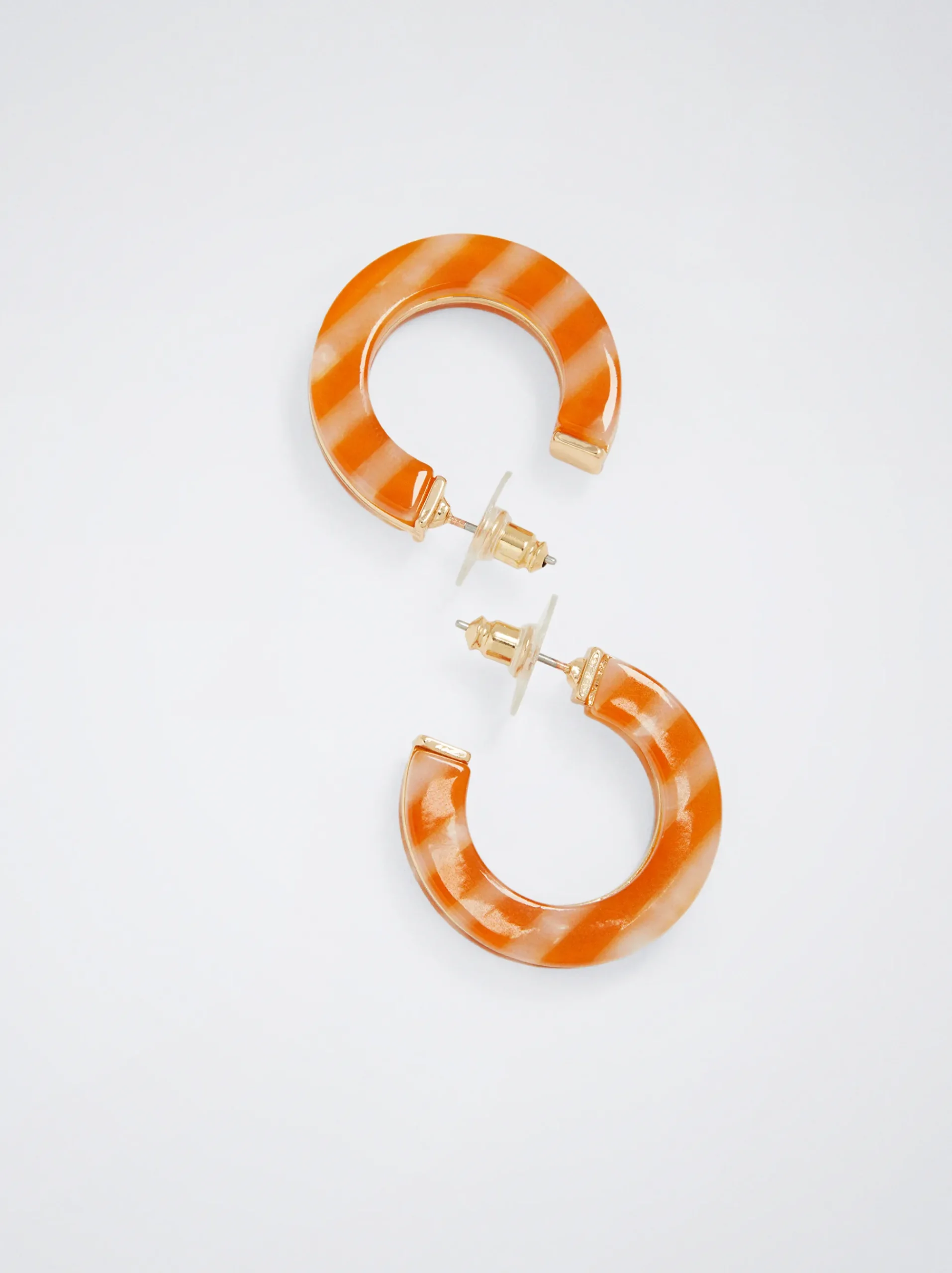 Resin Hoop Earrings|Parfois Store