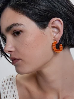Resin Hoop Earrings|Parfois Store