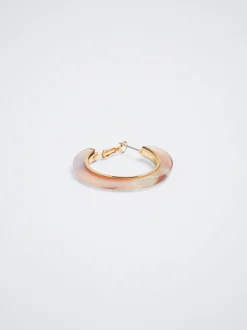 Resin Hoop Earrings|Parfois Flash Sale