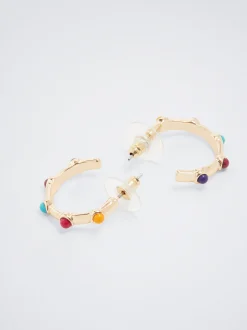 Resin Hoop Earrings|Parfois Cheap
