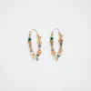 Resin Hoop Earrings|Parfois Fashion