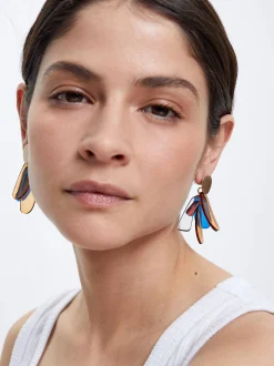 Resin Rlower Earrings|Parfois Cheap