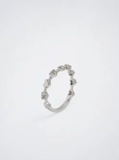 Ring With Hearts And Zirconia|Parfois Best