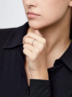 Ring With Hearts And Zirconia|Parfois Best