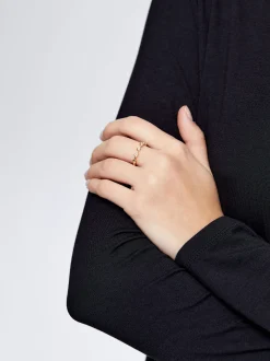 Ring With Hearts And Zirconia|Parfois Cheap