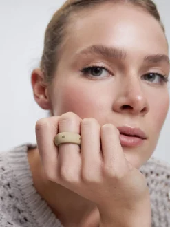 Ring With Metallic Details|Parfois Discount