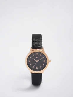 Round Case Stainless Steel Watch|Parfois Discount