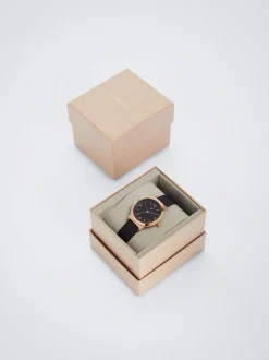 Round Case Stainless Steel Watch|Parfois Discount