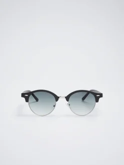 Round Metallic Sunglasses|Parfois Clearance