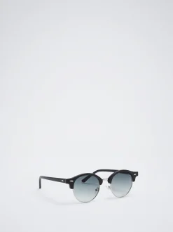 Round Metallic Sunglasses|Parfois Clearance