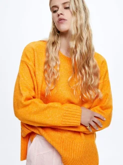 Round-Neck Knit Sweater|Parfois Cheap