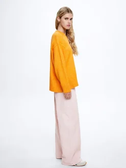 Round-Neck Knit Sweater|Parfois Online
