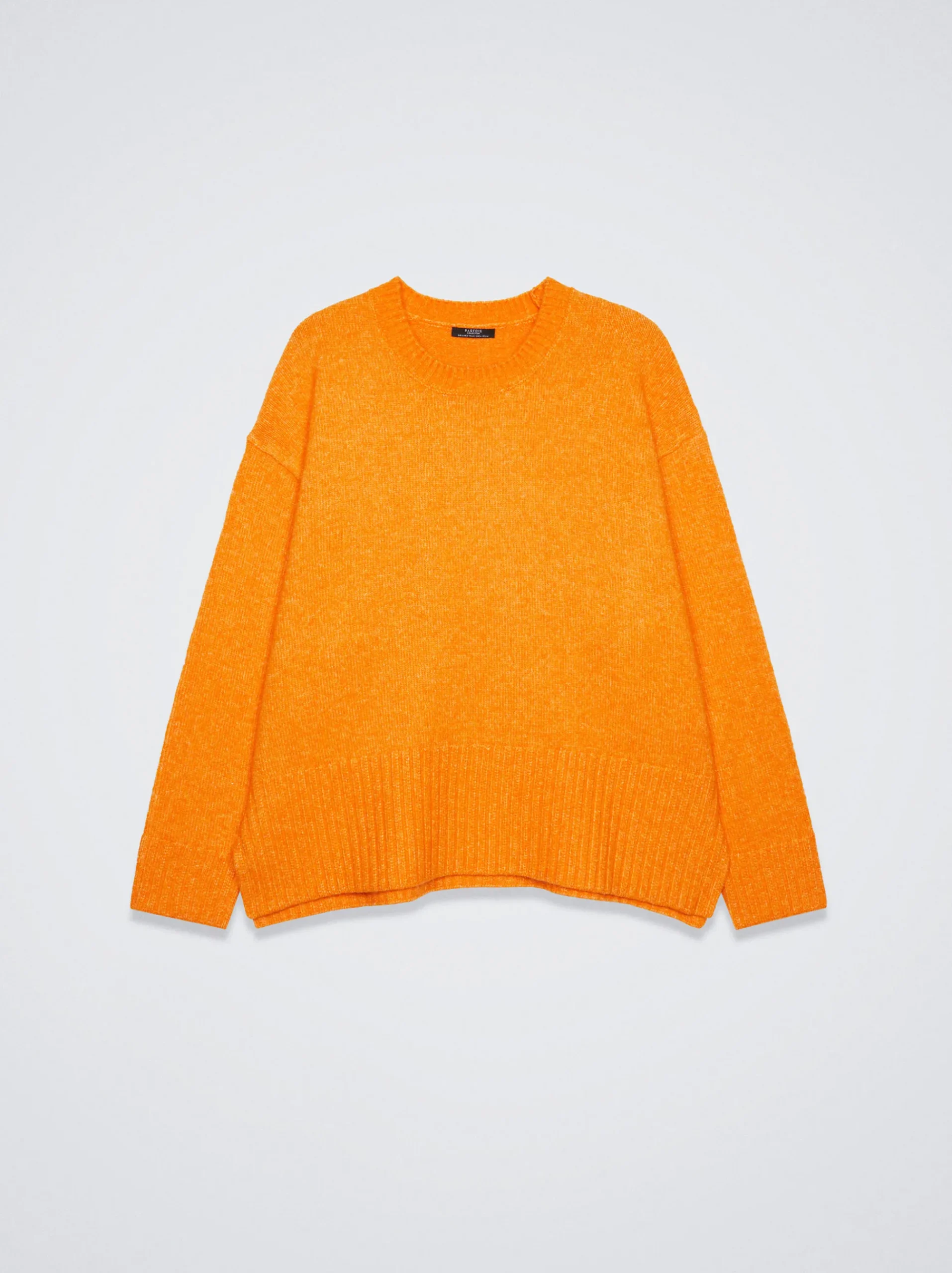 Round-Neck Knit Sweater|Parfois Online
