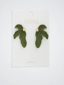 Rubber Flower Earrings|Parfois Cheap