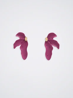 Rubber Flower Earrings|Parfois New