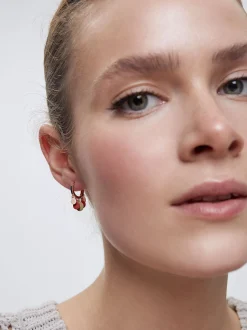 Rubber Hoop Earrings|Parfois Clearance