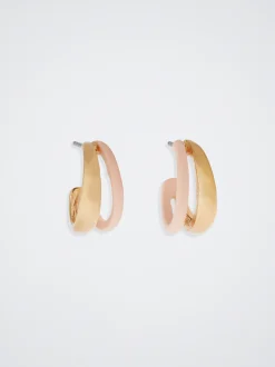 Rubber Hoop Earrings|Parfois New