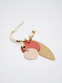 Rubber Hoop Earrings|Parfois Hot