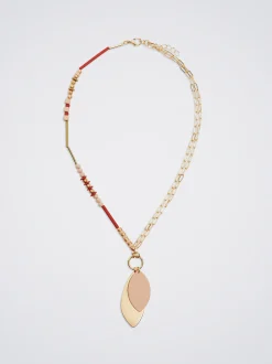 Rubber Necklace With Pendant|Parfois Best