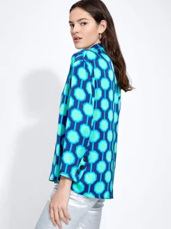 Satin Printed Shirt|Parfois Best Sale